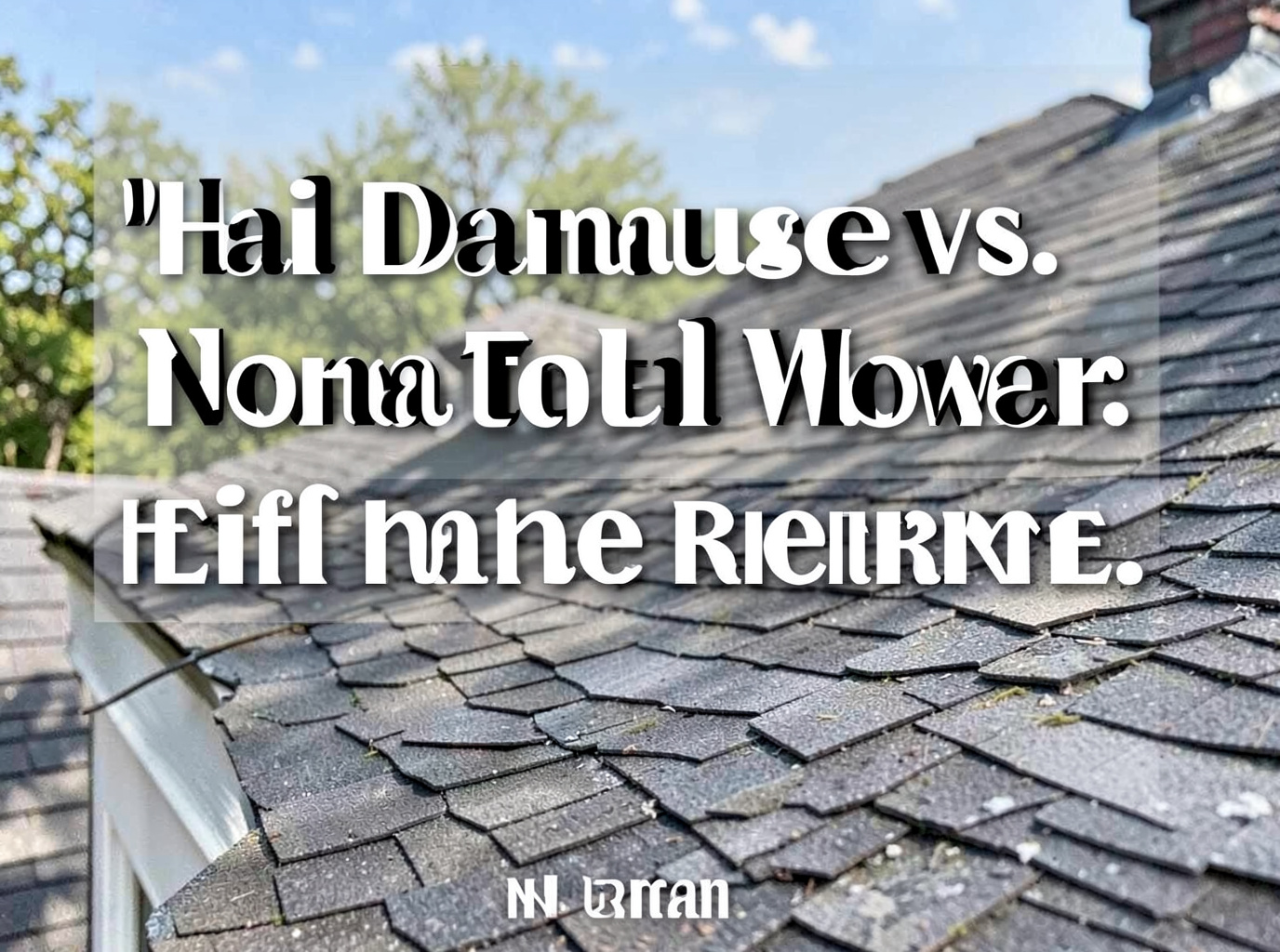 Hail Damage vs. Normal Wear: How to Tell the Difference