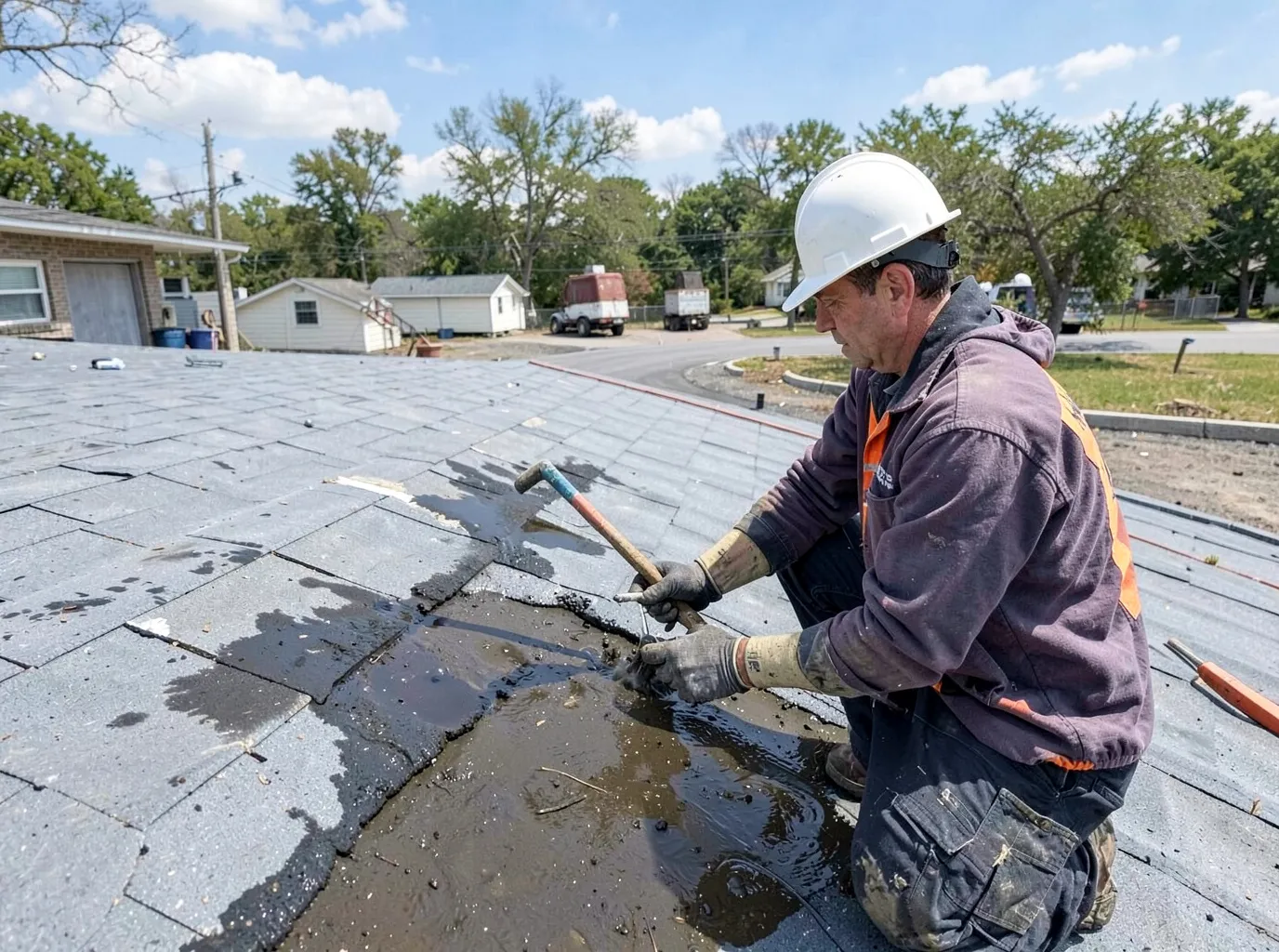 Commercial Roof Leak Repair in Norman, OK